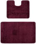 Set Baie Set 2 Covorase Baie, Ethnic Aubergine, 50x80 cm, 40x50 cm (8680318710154) Covor baie