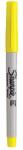 Sharpie Alkoholos marker, 0, 5 mm, kúpos, SHARPIE "Ultra Fine Point", sárga (SR0811310) - officesprint