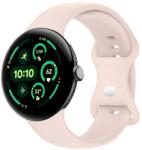  BUTTERFLY Cserélhető szíj Google Pixel-hez Watch3 41mm világos rózsaszín