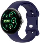  BUTTERFLY Cserélhető szíj Google Pixel-hez Watch3 41mm sötétkék