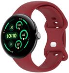  BUTTERFLY Cserélhető szíj Google Pixel-hez Watch3 41mm piros