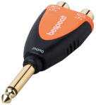 Bespeco Адаптер Bespeco SLAD365, 2xRCA/3.5mm (SLAD365)