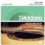 Daddario EZ920, Струни за акустична китара 12-54 (EZ920)