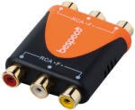 Bespeco Адаптер Bespeco SLAD345, 3xRCA/3xRCA (SLAD345)
