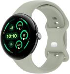  BUTTERFLY Cserélhető szíj Google Pixel-hez Watch3 41mm szürke-zöld