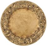 Iliadis Alexandros Set 3 Platouri plastic Antique Golden Flowers 33 cm (76032) Tava