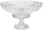 Iliadis Alexandros Fructiera din sticla Vintage cu picior 32 cm x 19 cm (88647) Serviciu de masa