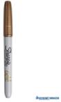 Sharpie Alkoholos marker, 1, 4 mm, kúpos, SHARPIE "Metallic", arany (SR1891062) - kecskemetirodaszer