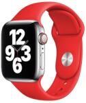 Apple Watch piros szilikon szíj 42/44/45/46/49mm