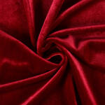 Takoy Elasztikus bársony anyag prémium Gloss 300g sötétpiros színű