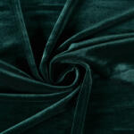 Takoy Elasztikus bársony anyag prémium Gloss 300g sötétzöld színű