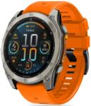 Tech-Protect Silicone Line Garmin Fenix 5x / 5x Plus / 6x / 6x Pro / 7x / 8 (51 Mm) Orange (5906302376773)
