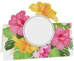Chaks Etichete - Flori tropicale 6 buc
