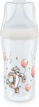 Nuk Шише със силиконов биберон NUK - Perfect Match, 260 ml, размер M, Тигър (10216309)