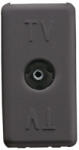Legrand Priza, TV, trecere, Tv, 20Db, Negru, Gewiss, System, GW21229 (GW21229)