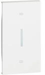 Legrand Placa, Modulara, pentru, Intrerupator, storuri, 2m, Alb, Bticino, Living, Now, KW06M2 (KW06M2)