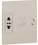 Legrand Priza, aparat, de, ras, Modulara, 230V, Nisip, Bticino, Living, Now, KM4177 (KM4177)