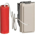 Legrand Intrerupator, cu, revenire, Modular, 1P, NO, 10A, tragere, Nisip, Bticino, Living, Now, KM4033 (KM4033)