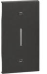 Legrand Placa, Modulara, pentru, Intrerupator, storuri, 2M, Negru, Bticino, Living, Now, KG06M2 (KG06M2)