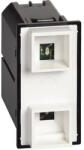 Legrand Port, Lampa, semnalizare, Modulara, rosu/verde, 1M, Bticino, Living, Now, K4373 (K4373)