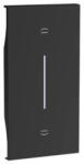 Legrand Placa, Modulara, pentru, intrerupator, storuri, 2M, Negru, Bticino, Living, Now, KG05M2 (KG05M2)