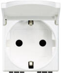 Legrand Priza, Schuko, 2P+T, 16A, 2M, cu, capac, AM5440/2P, Bticino, Matix, AM5440/2P (AM5440/2P)