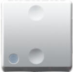 Legrand Intrerupator, cap, cruce, Iluminabil, 16Ax, 2M, Alb, Gewiss, System, GW20580 (GW20580)