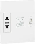 Legrand Priza, aparat, de, ras, Modulara, 230V, Alb, Bticino, Living, Now, KW4177 (KW4177)