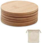 Midocean 6 db-os bambusz alátétkészlet (MO6601-40)