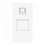 ORNO Beépíthető RJ45 dugalj, fehér, OR-GM-9010 elosztóhoz (OR-GM-9010/W/RJ45) (OR-GM-9010WRJ45)