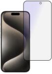  Folie de protectie Ecran Anti Blue Light OEM pentru Apple iPhone 16, Sticla Securizata, Full Glue, Neagra