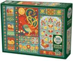 Cobble Hill 1000 db-os puzzle - Scandi Chicken Quilt (40051) (40051)