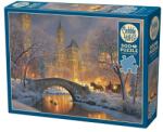 Cobble Hill 500 db-os puzzle - Winter in the Park (45044) (45044)
