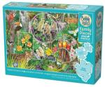 Cobble Hill 350 db-os Family puzzle - Rainforest Magic (47004) (47004)
