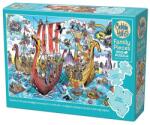 Cobble Hill 350 db-os Family puzzle - Viking Voyage (47033) (47033)
