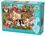 Cobble Hill 350 db-os Family puzzle - Family Farm (47037) (47037)