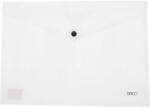 Daco Mapa plastic plic cu capsa A4 DACO MP120W, Alba (MP120W)