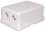 Royal Съединителна розетка Royal TEL-2F, 2x RJ-11(ж) (TEL-2F)