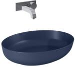 AREZZO design design pultra ültethető mosdó RIKA 52x40 matt kék AR-146050 (AR-146050)