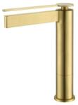 AREZZO design design ELEGANT magasított mosdócsaptelep, szálcsiszolt arany AR-8595BG (AR-8595BG)