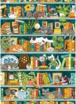Cobble Hill 40023 - The Purrfect Bookshelf - 1000 db-os puzzle (40023)