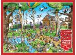 Cobble Hill 44510 - Doodle Town - Birdwater's Paradise - 1000 db-os puzzle (44510)