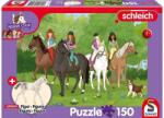 Schmidt Spiele 56464 - Horse club - Trip to the countryside - 150 db-os Schleich puzzle figurával (56464)