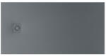 Roca Terra-N Stonex zuhanytálca 120x70 cm csúszásgátló felülettel és lefolyóval, palaszürke APA014B02BC01200 (APA014B02BC01200)