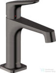 Hansgrohe AXOR CITTERIO M mosdó csaptelep automata leeresztővel, szálcsiszolt fekete króm 34010340 (34010340)