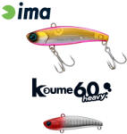 IMA KOUME VIBRATION 60 HEAVY 60mm 17gr 101 Red Head (KH60-101) - koi-farm