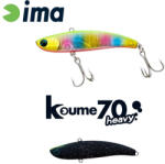 IMA KOUME VIBRATION 70 HEAVY 70mm 18gr 119 Matt Night Black (KH70-119) - koi-farm