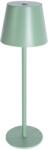 Toolight Toollight, érintőképernyős LED éjjeli asztali lámpa 5W, 3 színű fény, USB tápegység, APP1368-T GREEN, világoszöld, OSW-08630 (OSW-08630)