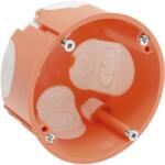 Dietzel Univolt HWDW 65 gipszkarton doboz, átm. 65 mm, mély. 45 mm, szélálló, narancs, -25°C/+75°C (100109) (100109)