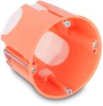 Dietzel Univolt HWADW 65 gipszkarton doboz, átm. 65 mm, mély. 60 mm, szélálló, narancs, -25°C/+75°C (103043) (103043)